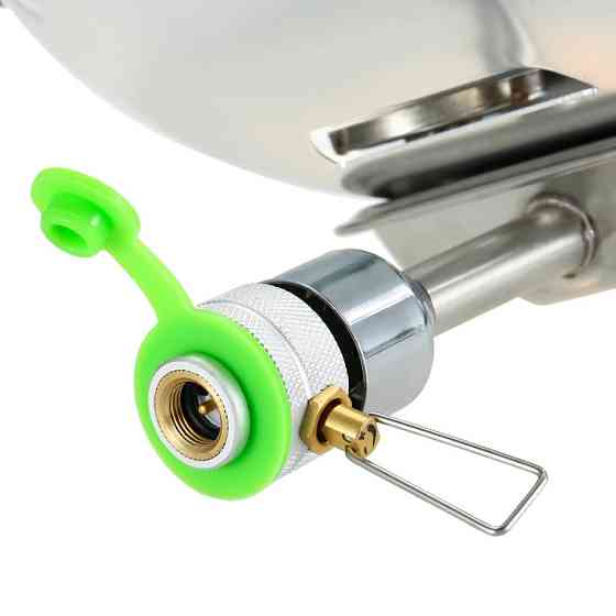 Набор обогреватель газовый BRS-H22 и газовый баллон резьбовой бутановый Quest 450г Винница