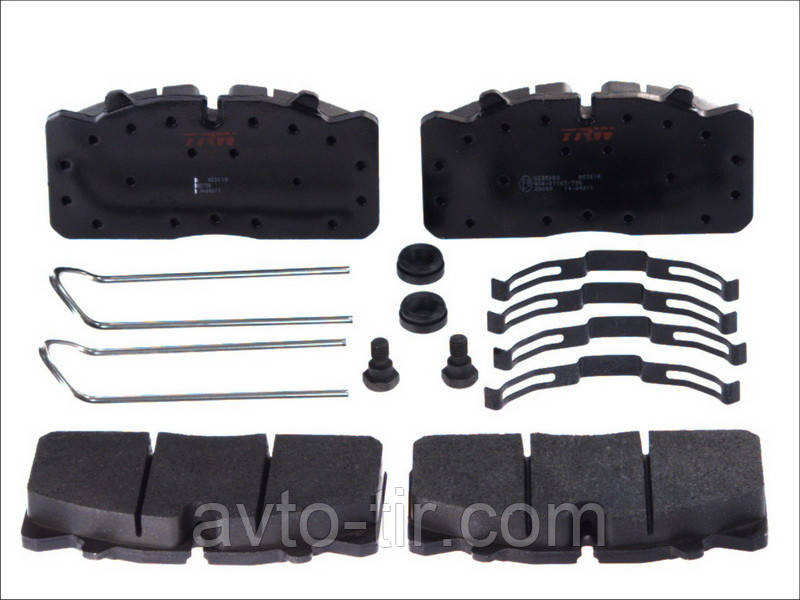 Колодки тормозные DAF/ MAN/ RENAULT MIDLUM 81508206020 5010848607 1436901 1505382 1517392 1519146 2012161 Луцк - изображение 1