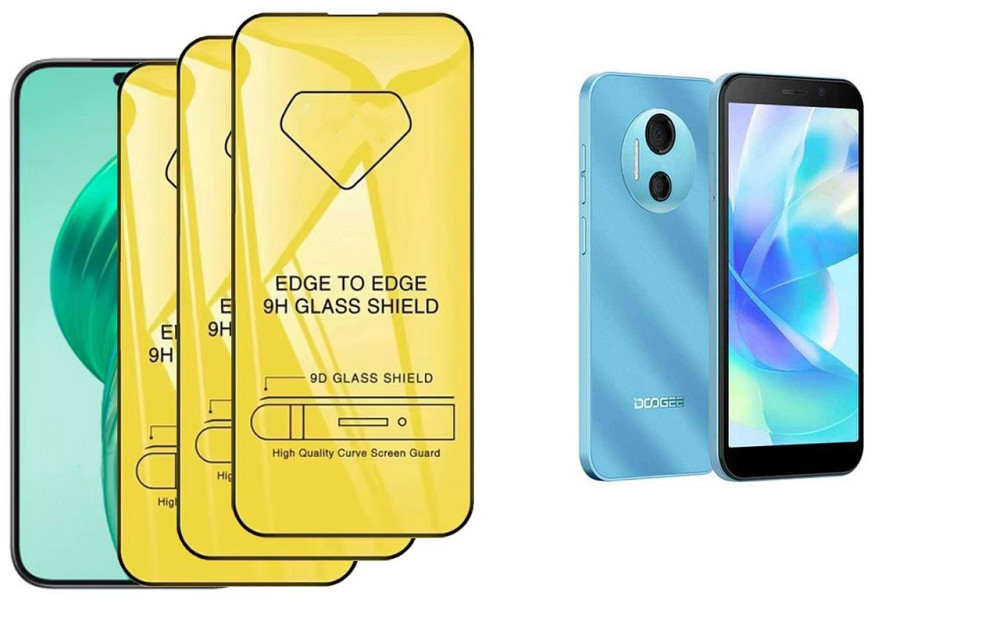 Защитное стекло DefenzoGlass для Doogee X97, X97 Pro – двойная прочность Киев - изображение 3
