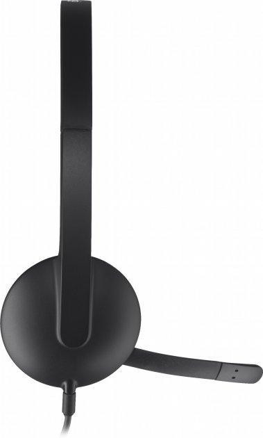 Гарнітура Logitech H340 USB (981-000475) Чорний Харків - фото 4