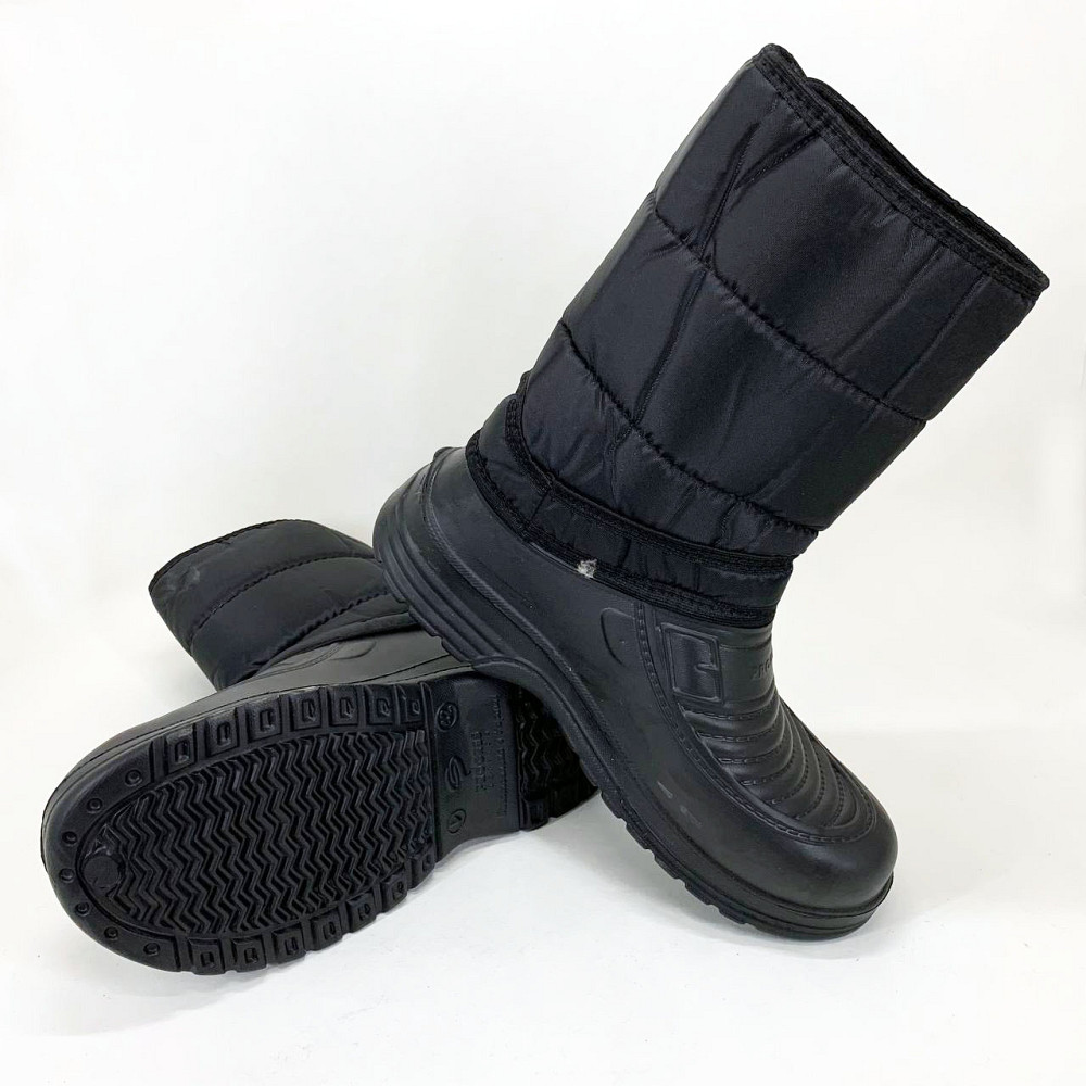 Зручне чоловіче взуття легке 42р 26см, Чоботи рибальські утеплені, Бурки низькі, Якісне робоче взуття FL-20 Львів - фото 2