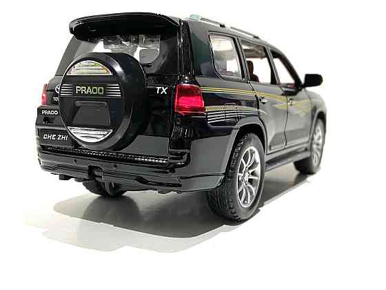 Машина металева TK Uniion Group Toyota Prado 1:24 Відкриття дверей Чорна (GT-9147) Чернігів