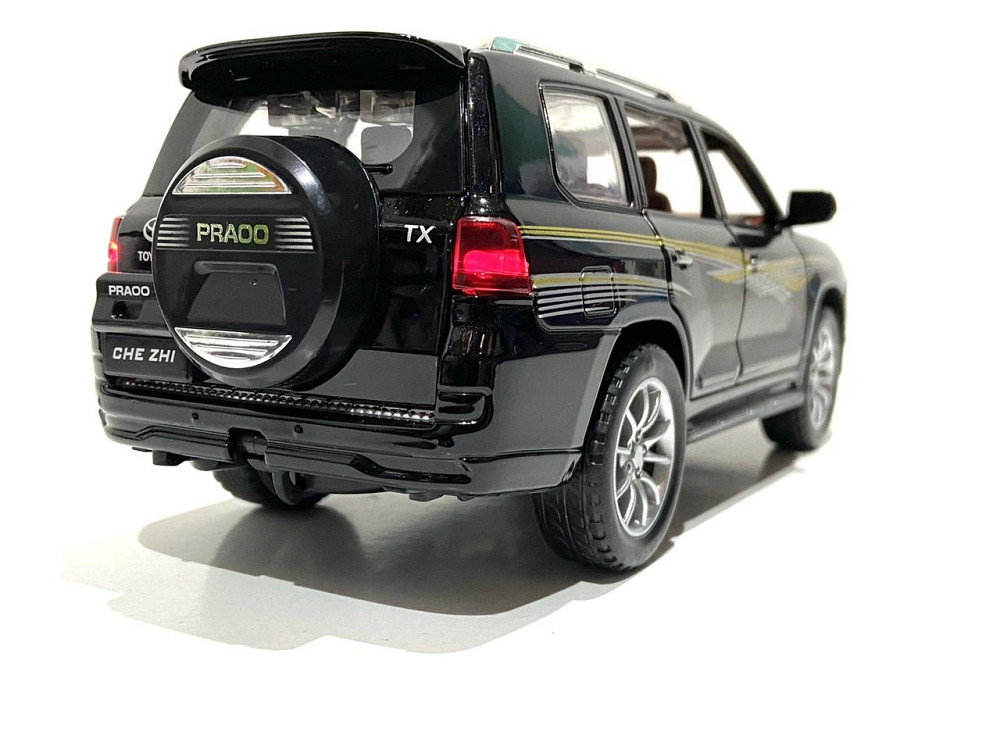 Машина металева TK Uniion Group Toyota Prado 1:24 Відкриття дверей Чорна (GT-9147) Чернигов - изображение 4