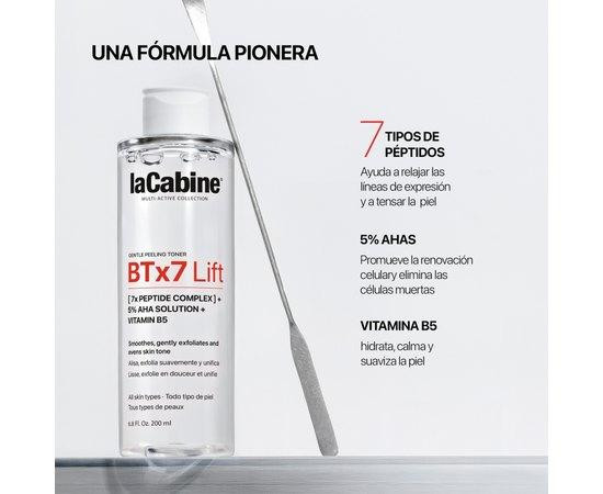 Тоник-пилинг с 7-пептидным комплексом и АНА-кислотами BTx7 Lift Peeling Toner LaCabine, 200 мл Днепр - изображение 2