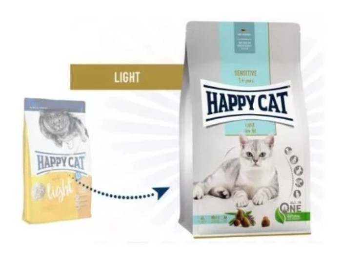 Happy Cat Sens Light корм для кошек с избыточным весом или склонных к полноте, 4 кг Винница - изображение 2