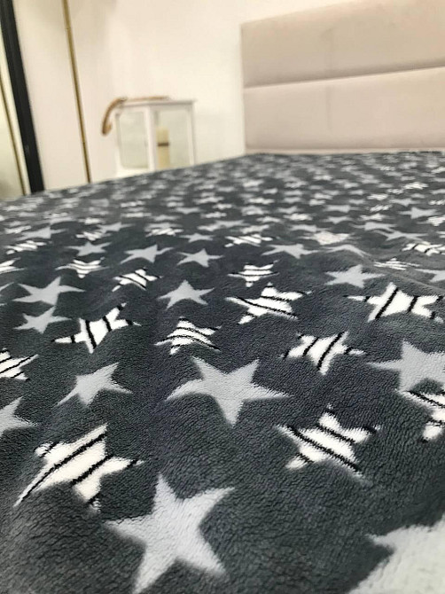 Ecotton Плед Ecotton дитячий 110х140 см із мікрофібри Well Soft сірий Зірки ( ) Коломия - фото 5