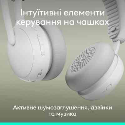 Наушники Logitech Zone Wireless 2 ES Off-White (981-001508) Вінниця