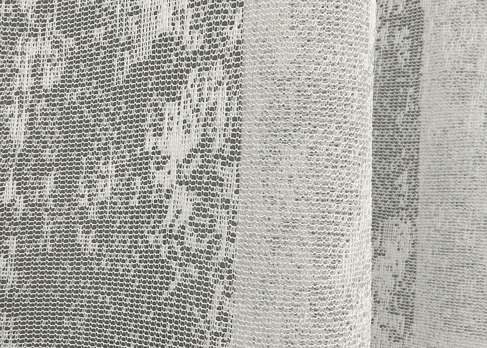 Тюль жакард, колекція "Мармур" колір молочний 1545т Київ - фото 4