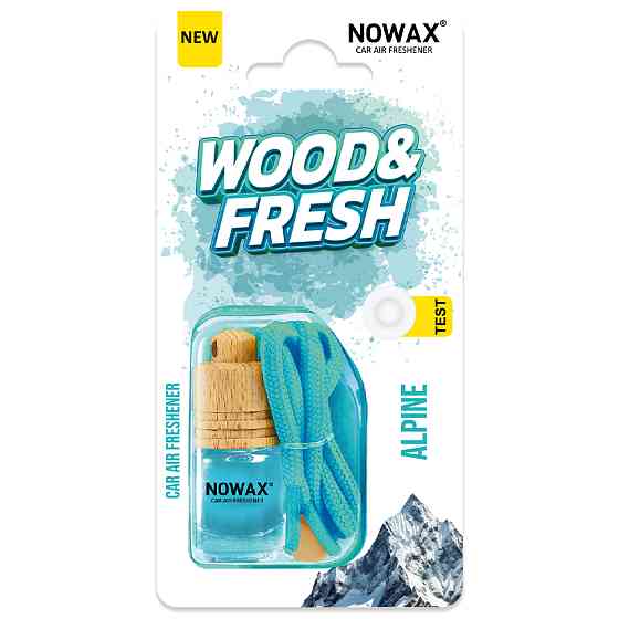 Ароматизатор повітря в блістері Nowax Wood&Fresh - Alpine Львів
