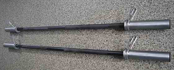 Гриф олимпийский 1.8 м с диаметром 50 мм Гантели, гири, штанги и диски вороненный на втулках Киев