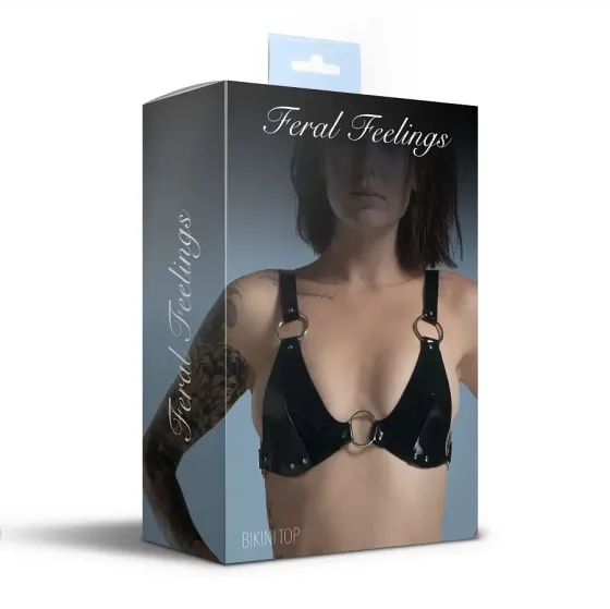 Ліф класичний Feral Feelings - Bikini Top Black Львів
