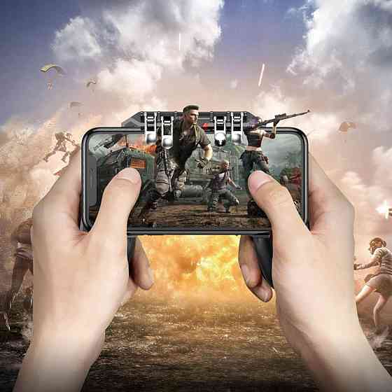 Игровой контроллер джойстик джойстик HOCO GM7 Eagle six finger game controller Black 6931474752925 Одесса