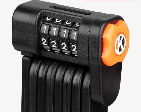 Складной кодовый велозамок Jakroo K510 Винница