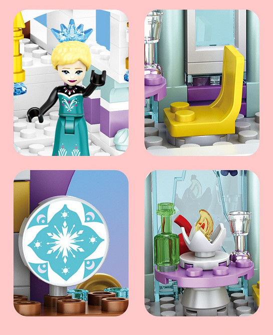 Конструктор Chaobao Замок Снежной Королевы, 742 деталь Киев - изображение 3