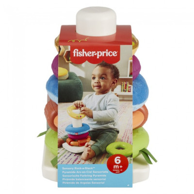 Развивающая игрушка Fisher-Price Пирамидка Развитие сенсорики (HXK47) Винница - изображение 9