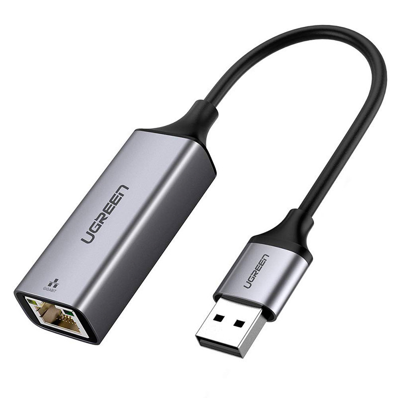 Зовнішня мережева карта / Мережевий адаптер USB 3.0 Gigabit Ethernet LAN RJ45 Ugreen 50922 (10/100/1000Mbps) Миколаїв - фото 1