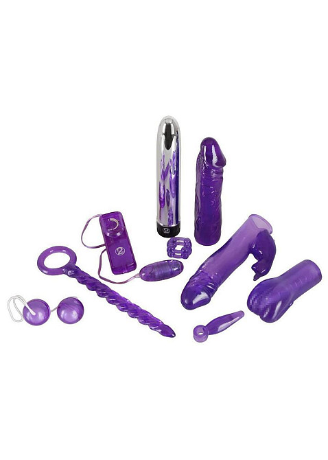 Набор секс игрушек Purple AppetizerAkcesoria erotyczne Sex Aura Киев - изображение 6