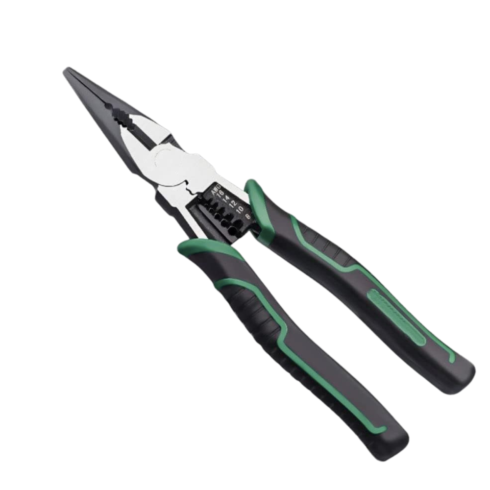 Набір інструментів ручних 3 шт: бокорізи, довгогубці, комбіновані плоскогубці з сумкою з функцією обтиску кабелю Кам'янець-Подільський - фото 7