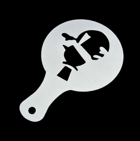 Новогодние трафареты набор 8 штук 85 мм серый Киев - изображение 6