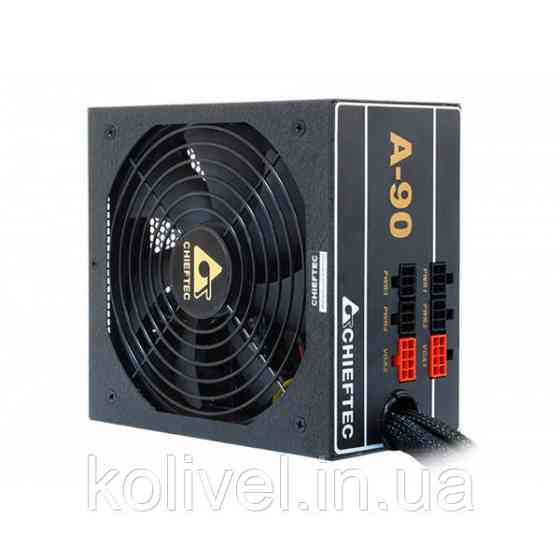 БЖ 550W Chieftec A-90 GDP-550C 140 mm, >90%, Modular, Retail Box (GDP-550C) Киев