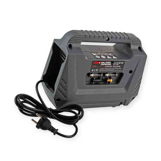 Компрессор 10атм/ 25л/10а/1,8м шланг/прикур/12-220в/насадки/автостоп/сумка Мукачево