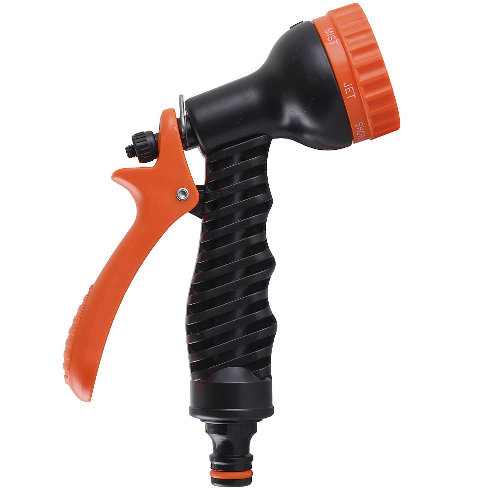 ECO-2109 Пістолет зрошувальний пластиковий 6 функцій (ручка пласт) Тернопіль - фото 1