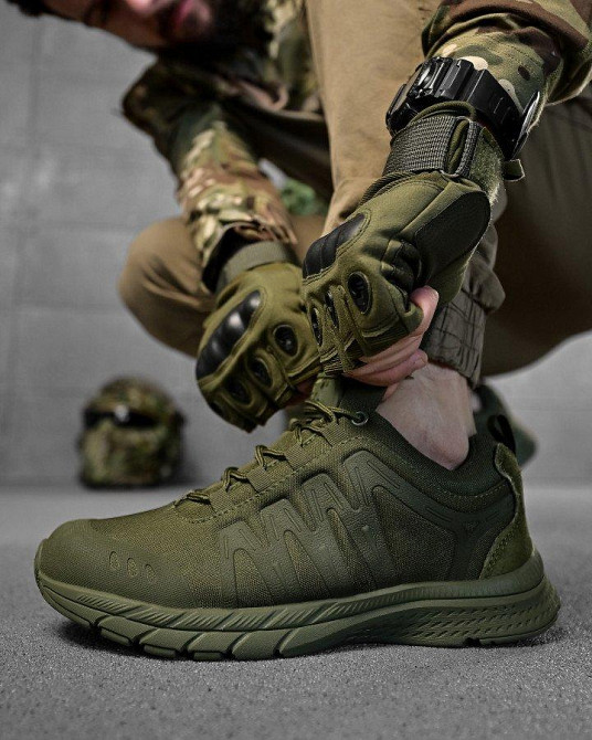 Тактичні кросівки AK aeisk oliva ДЛ6230 Одеса - фото 4