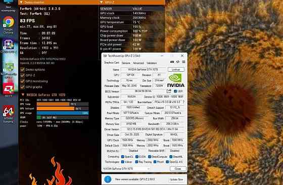 ПК GTX1070/ Ryzen 5/ 16Gb DDR4/M.2 ігровий комп'ютер AM4 Харків