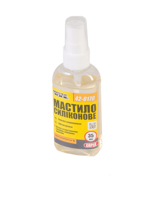 Мастило силіконове MASTERTOOL спрей 35 мл 42-0170 Коломия - фото 2