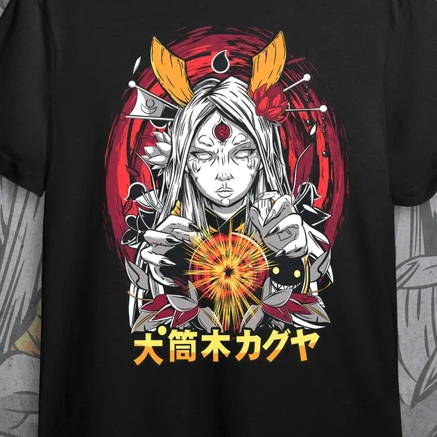 Футболка для підлітка хлопчика з принтом Наруто Кагуйя Розмір 160 Anime10506 Дніпро - фото 6