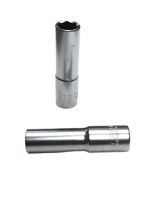 Головка торцева глибока 3/8" 11мм BAEE1211 Toptul Винница - изображение 1