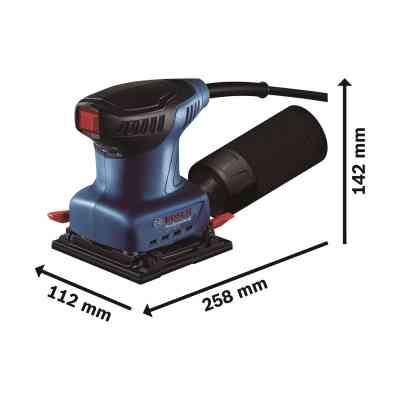 Шліфувальна машина Bosch GSS 140 A 220Вт, платформа 101х112, 28000кол/хв, 1.1кг (0.601.2A8.021) Вінниця