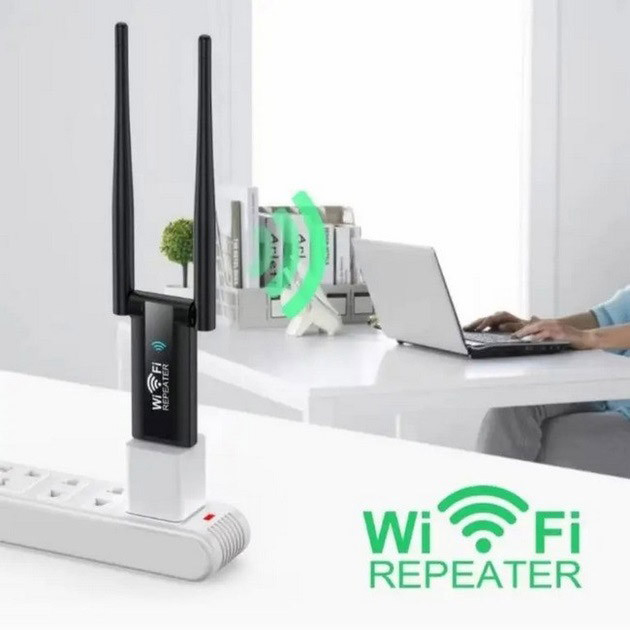 Ретранслятор Wi-Fi підсилювач сигналу Repeater KV-15 Львів - фото 9