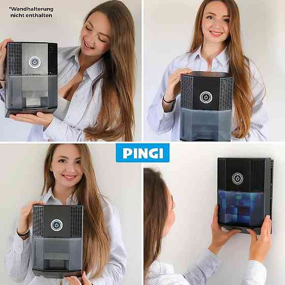 Электрический осушитель воздуха PINGI Vida 1S энергосберегающий портативный светодиодная подсветка из Германии Днепр