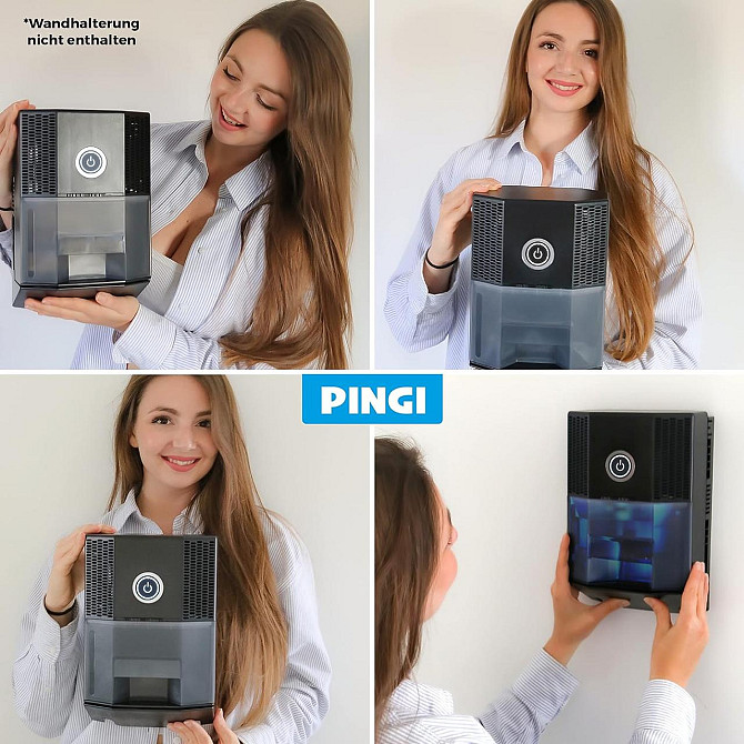 Электрический осушитель воздуха PINGI Vida 1S энергосберегающий портативный светодиодная подсветка из Германии Днепр - изображение 5