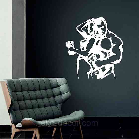 Декоративне настінне Панно «Бодібілдінг», Декор на стіну Київ