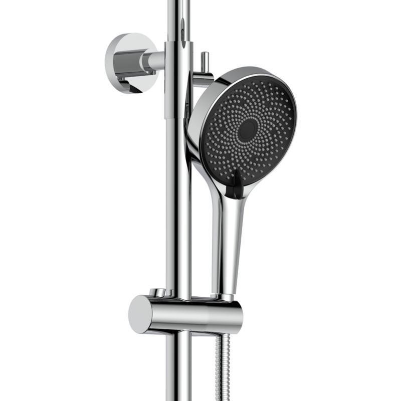 Душевая система универсальная Qtap Sloup на два потребителя QT57103OC Chrome, латунь Харьков - изображение 4