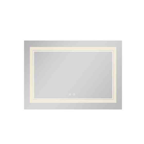 Дзеркало Qtap Cardinal 1200х800 з LED-підсвіткою Touch, з антизапотіванням, з димером, рег. темп. кольори (3000-6500 K) Київ