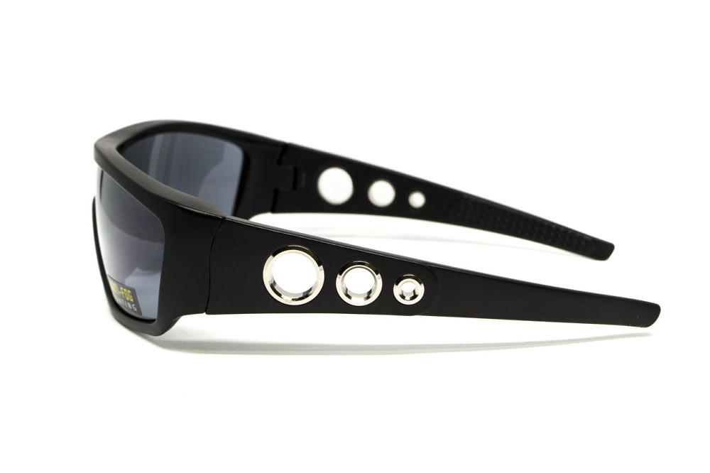 Окуляри захисні Global Vision Rivet (silver mirror) Anti-Fog, дзеркальні сірі Запоріжжя - фото 4