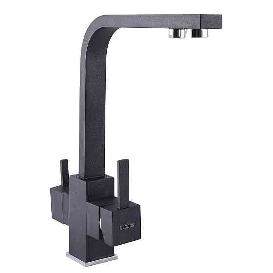Змішувач для кухні під осмос Globus Lux LAZER GLLR-0111-1-ONIX Киев