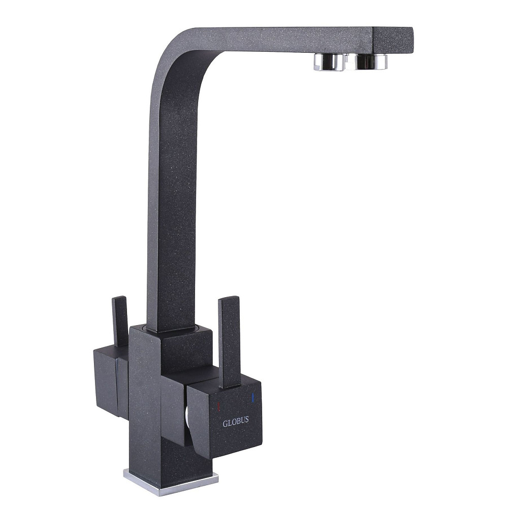 Змішувач для кухні під осмос Globus Lux LAZER GLLR-0111-1-ONIX Тернопіль - фото 3