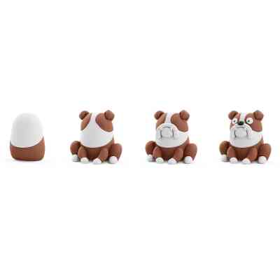 Набор для творчества Lipaka Собаки-друзяки Бульдог Гіпно (30148-UA01) Винница