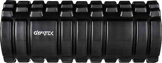 Массажный ролик Gymtek для йоги и фитнеса EVA 33*14см черный Киев