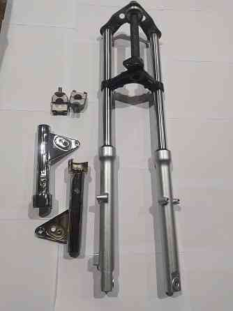 Вилка передня гідравлічна Delta (d-27mm) (внутр. пружина) KOMATCU Київ