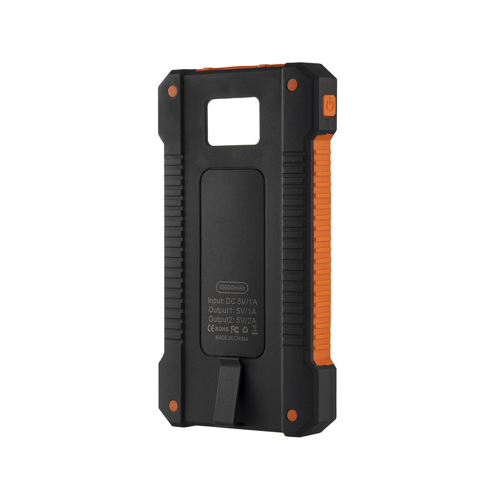 УМБ PowerBank с солнечной панелью, повербанк КВАНТ SC18 10000mAh Киев - изображение 2