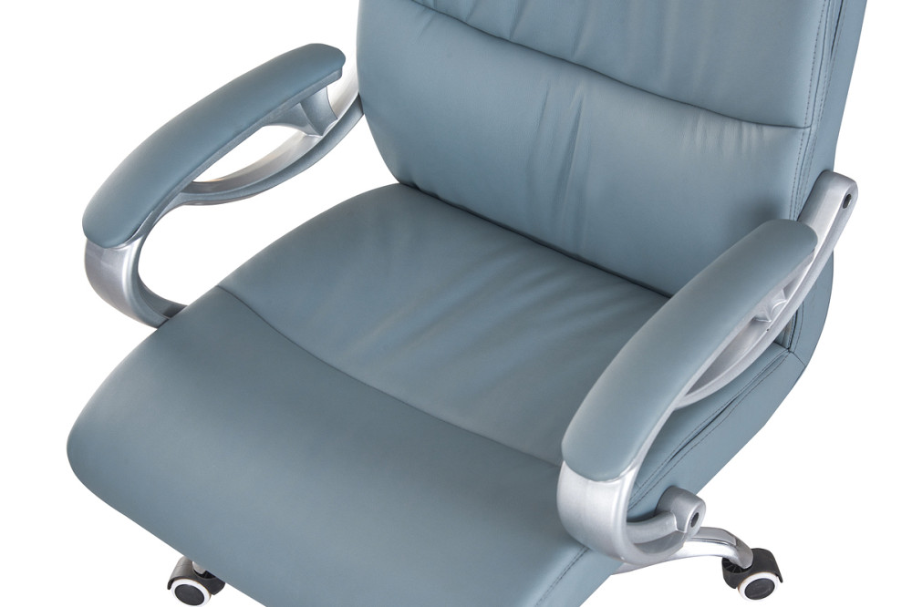 Стілець офісний Ентер, сіро-блакитний Киев - изображение 7