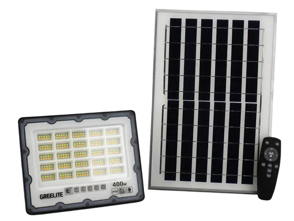 Ліхтар вуличний на стовп 400 W JX-007 8956 із сонячною панеллю Винница - изображение 1