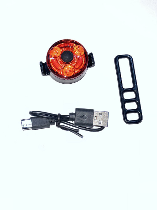 Ліхтар велосипеда (комплект, LED) (mod:JY-3005) Мукачево - фото 1
