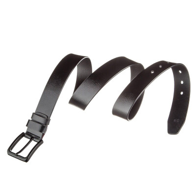 Ремень Vintage Мужской кожаный Черный (20222) Винница - изображение 4