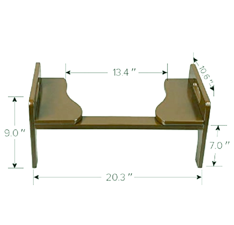 Сходинка для унітазу "Анау" капучино Миколаїв - фото 1